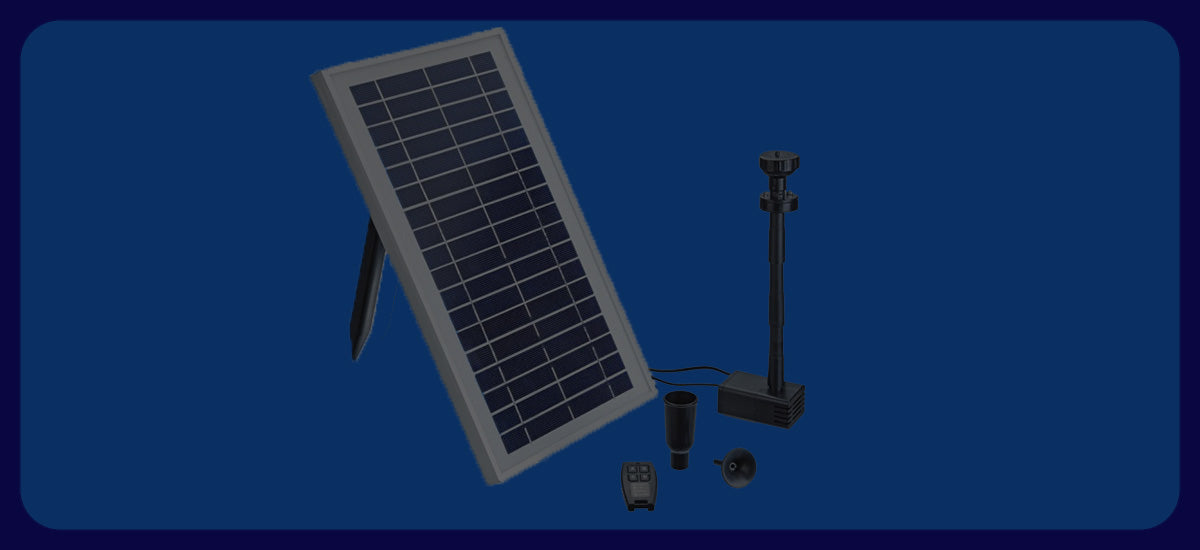 Solar Pumps, Air Pumps & Fountains