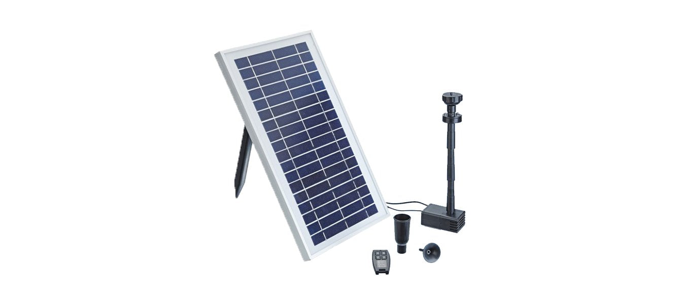 Solar Pumps, Air Pumps & Fountains