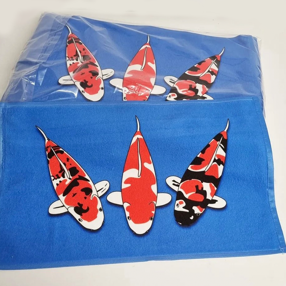 Custom Gosanke Koi Towel